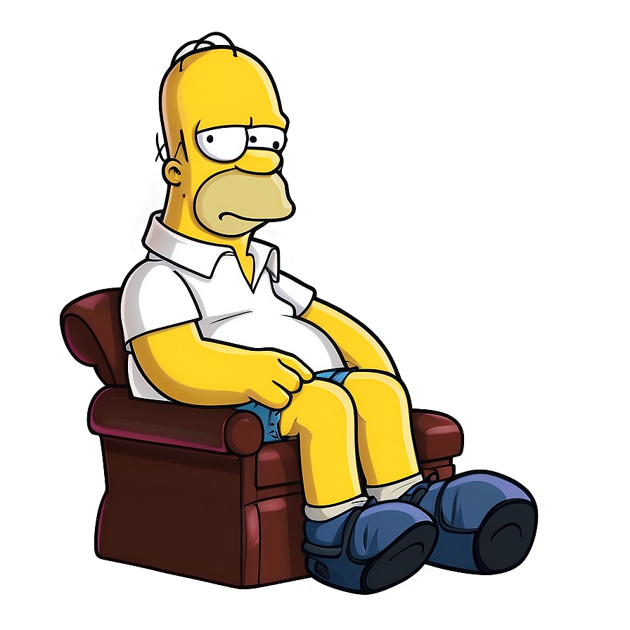 Homer Simpson Ultimate Fan Png 05212024 PNG image