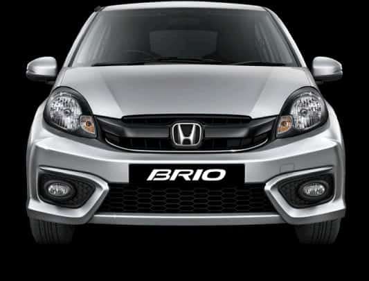 Honda Brio Front View Car PNG image