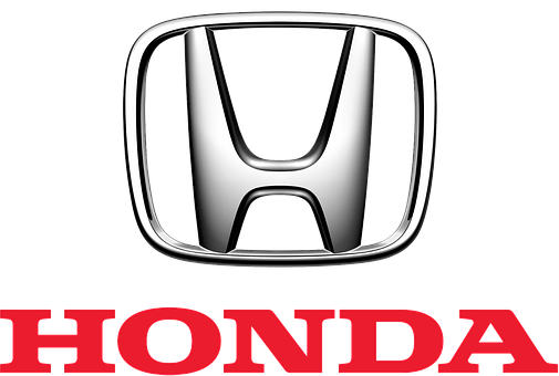 Honda Logo Black Background PNG image