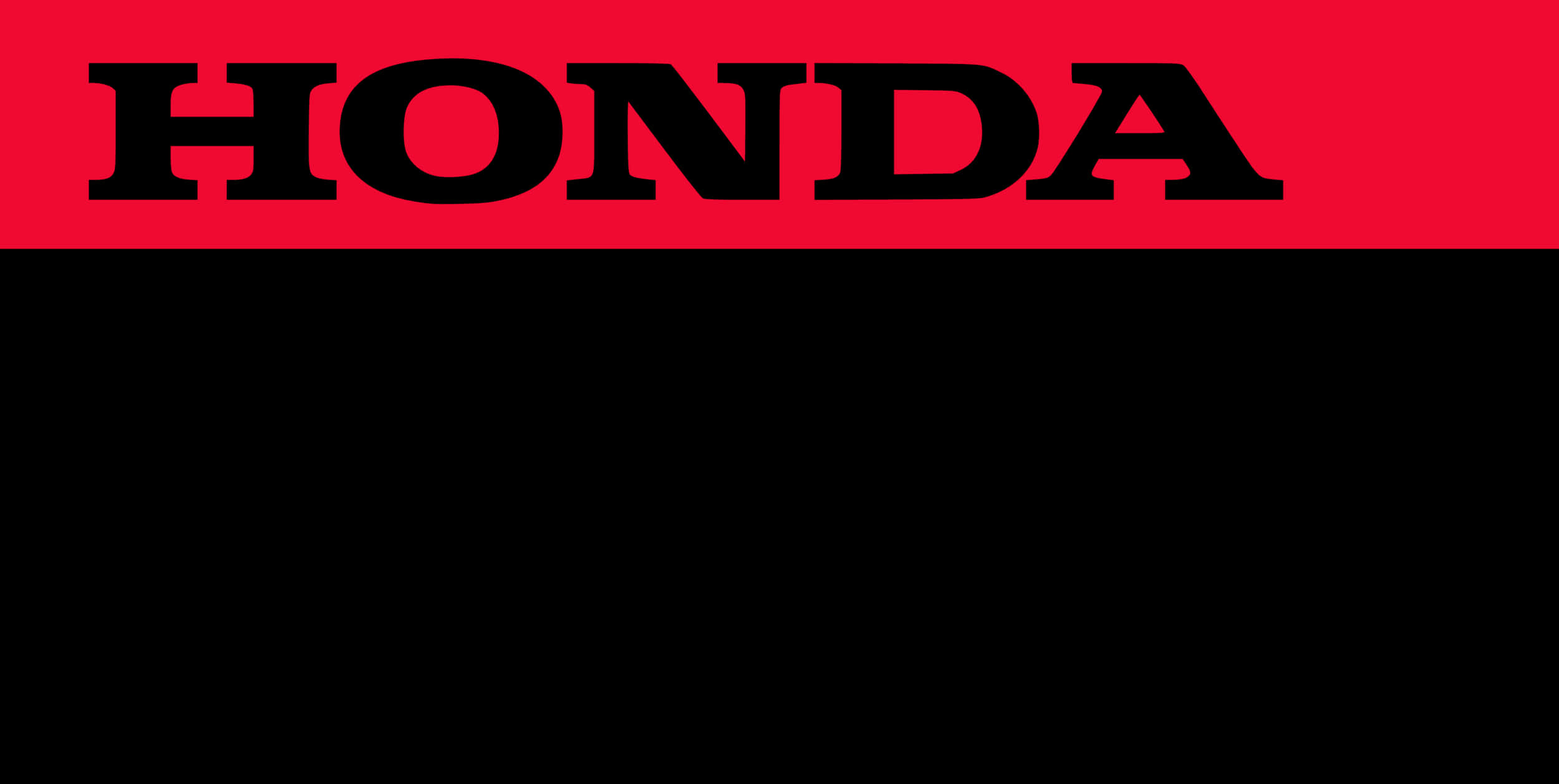Honda Logo Red Background PNG image