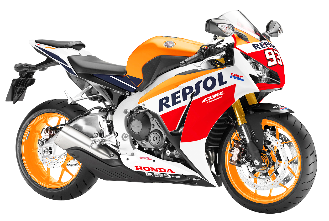 Honda Repsol C B R1000 R R Racing Motorcycle PNG image