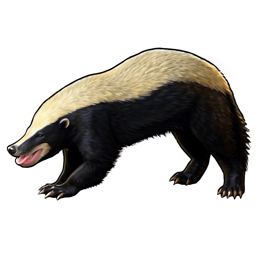 Honey Badger A PNG image