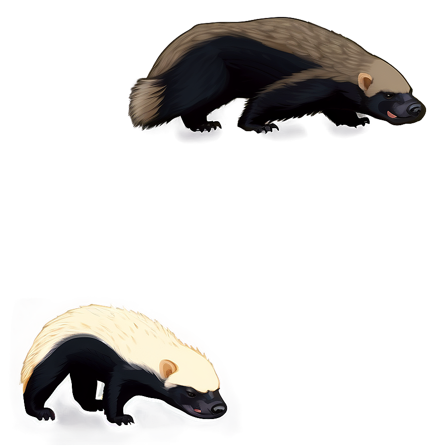 Honey Badger Animal Behavior Png 06252024 PNG image