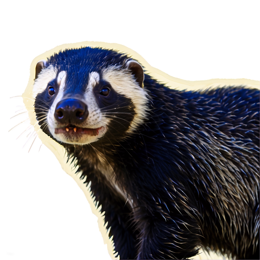 Honey Badger In Nature Png Xmf PNG image