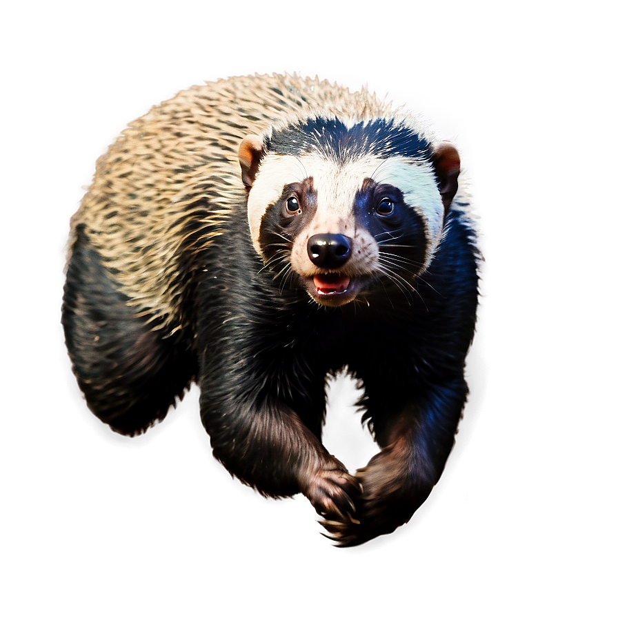 Honey Badger Running Motion Png Mbo PNG image