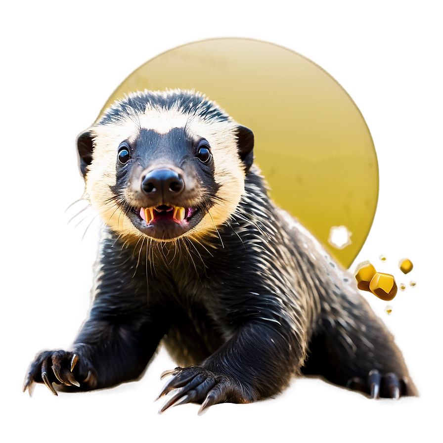 Honey Badger Wildlife Photography Png Adf84 PNG image