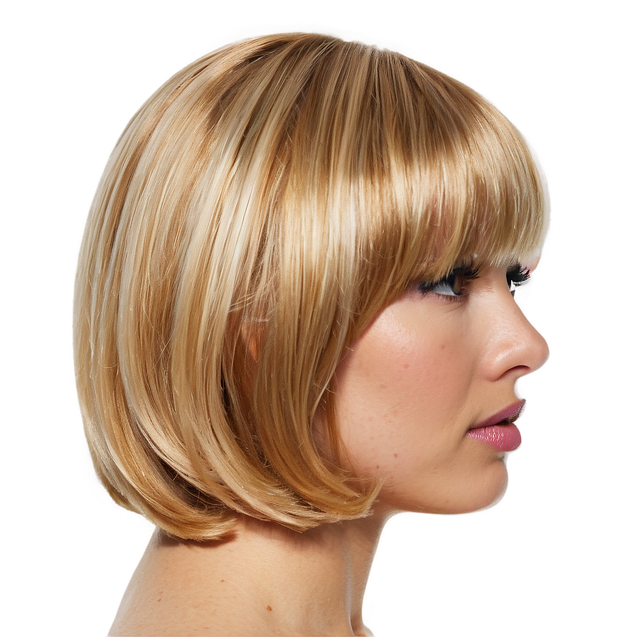 Honey Blonde Bangs Png Yrt PNG image