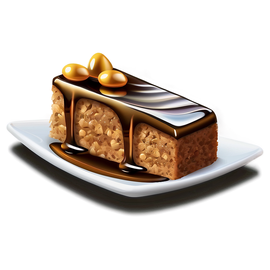 Honey Cake Slice Png Ljs PNG image