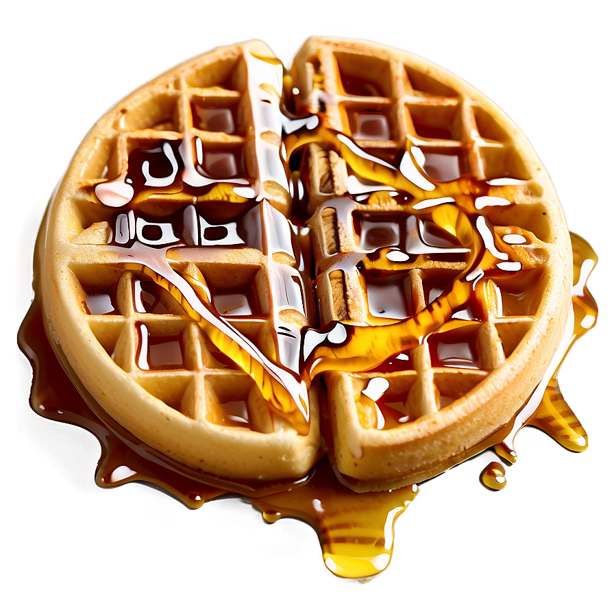 Honey Glazed Waffle Png 76 PNG image