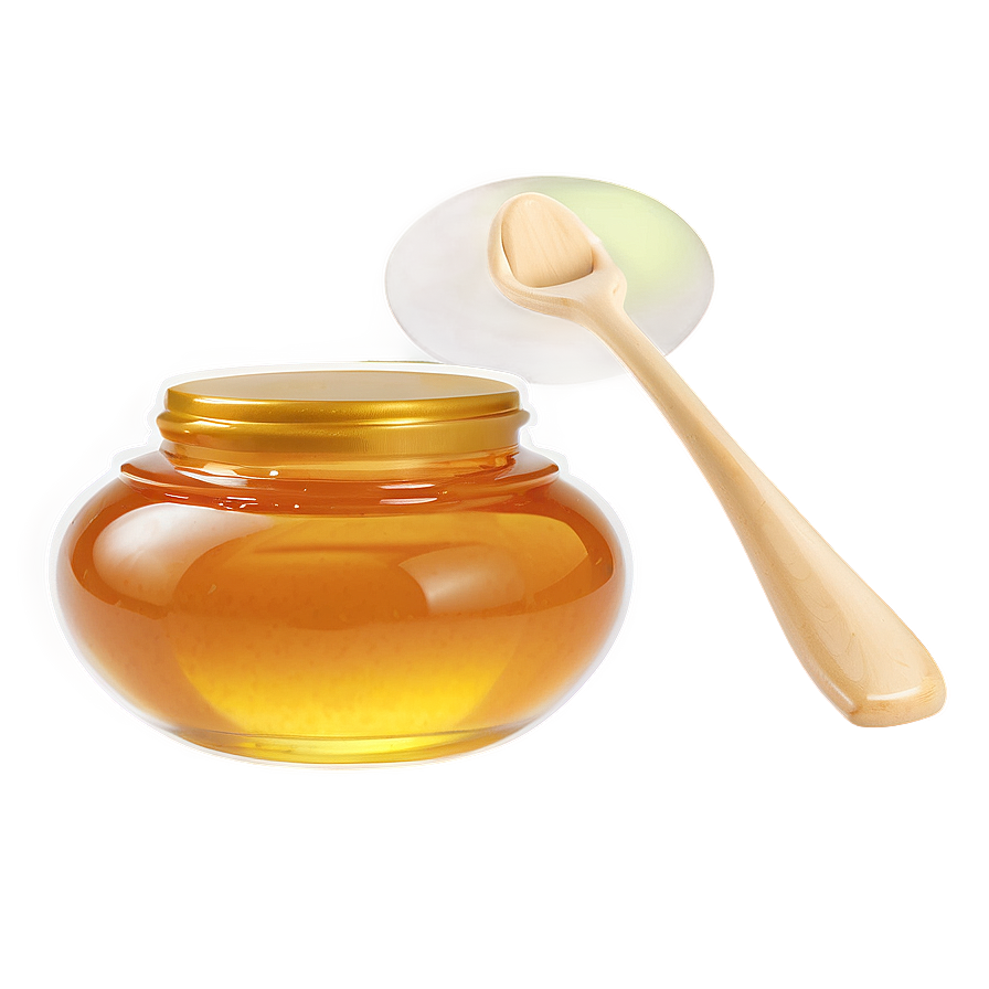 Honey Jar Spoon Png Qvj PNG image