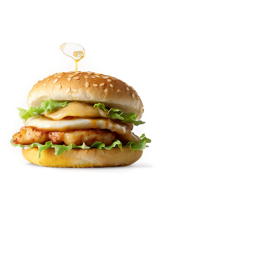 Honey Mustard Chicken Sandwich Png 06132024 PNG image