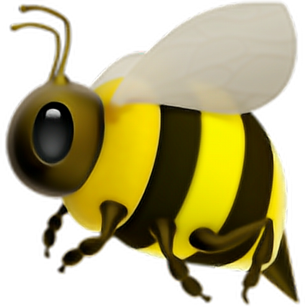 Honeybee_ Emoji_ Illustration.png PNG image