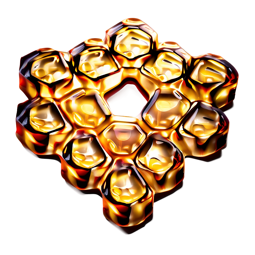 Honeycomb With Light Png 05232024 PNG image