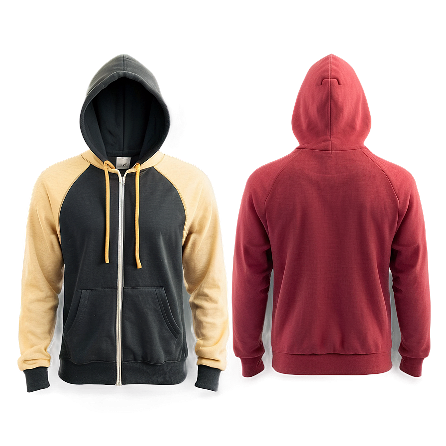 Hoodie With Strings Template Png Ukd PNG image