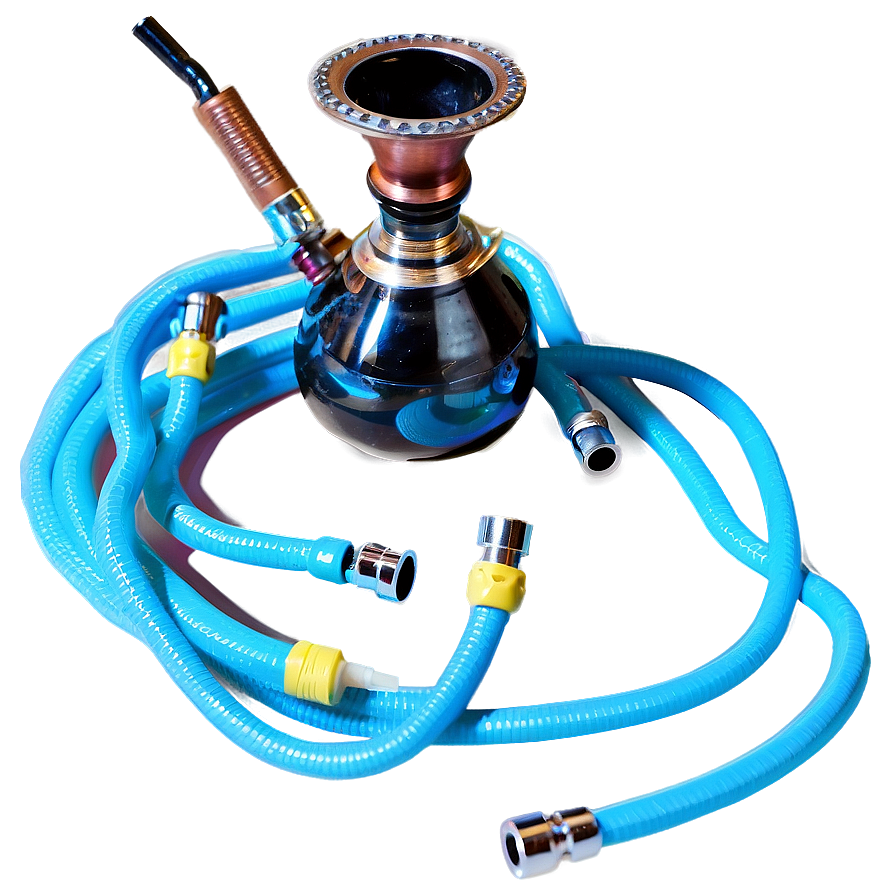 Hookah With Multiple Hoses Png Inv PNG image