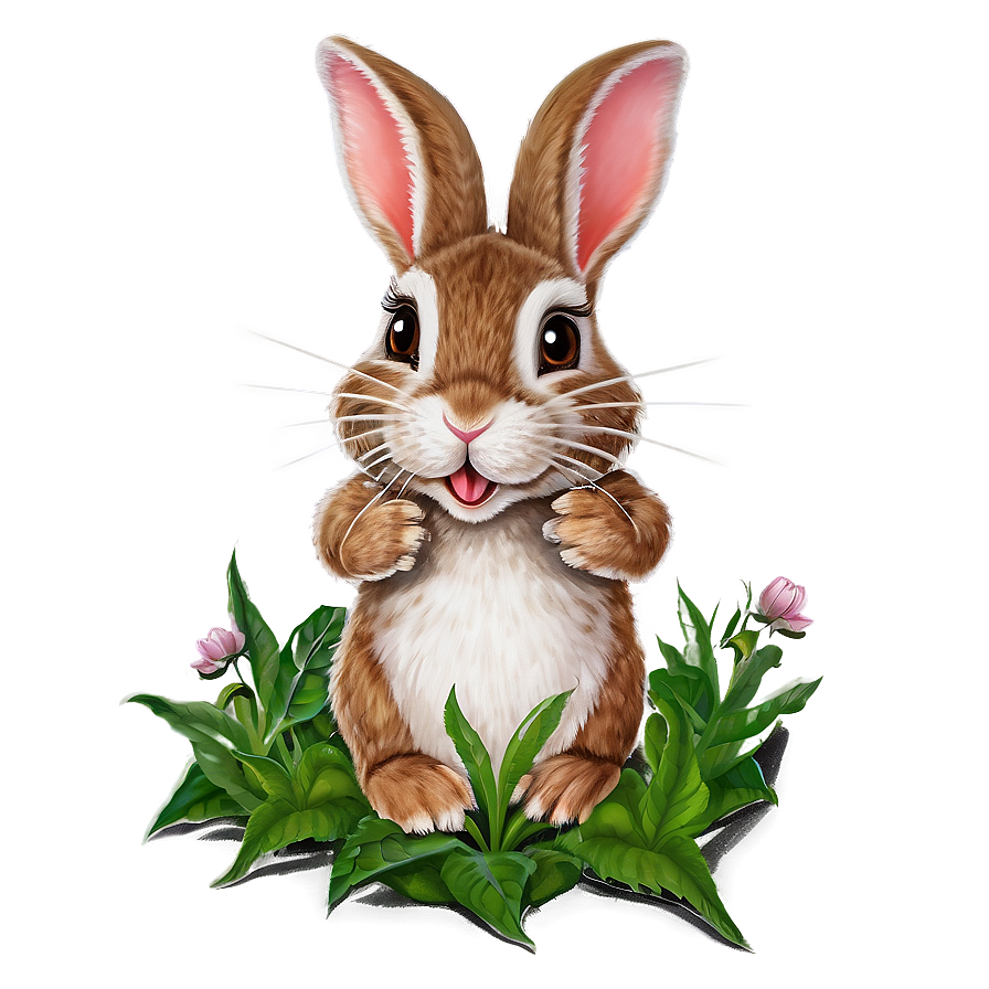 Hopping Rabbit Png Woc PNG image