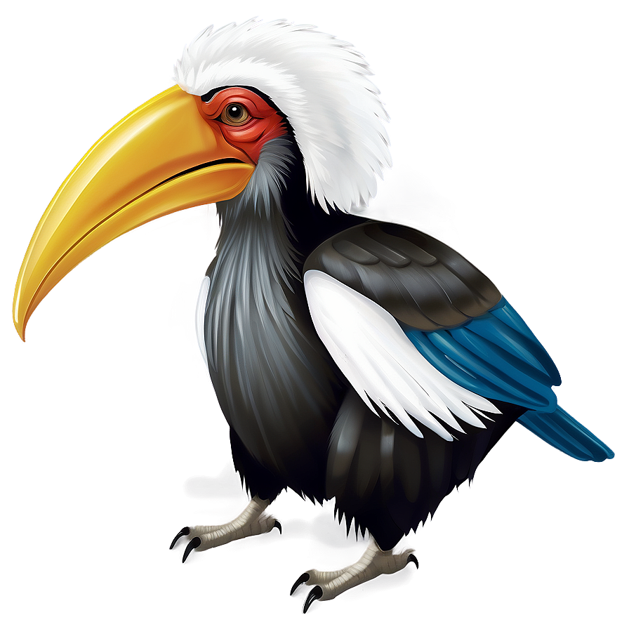 Hornbill Bird Exotic Png 05032024 PNG image