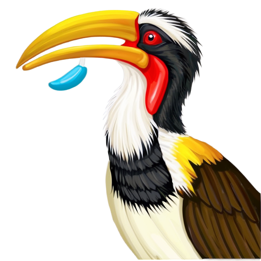 Hornbill Bird Exotic Png 83 PNG image