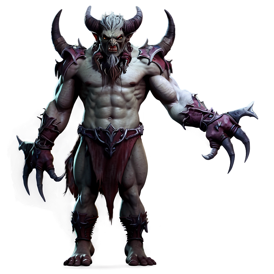 Horned Demon Graphic Png Jnh88 PNG image