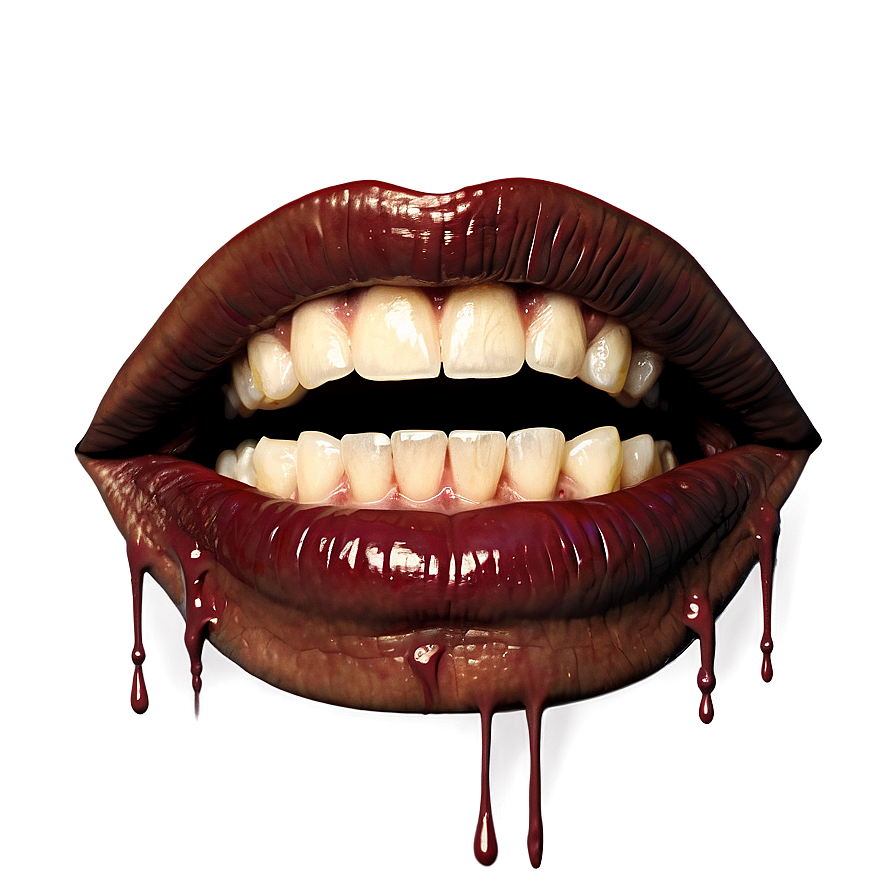 Horror Mouth Artwork Png 06212024 PNG image