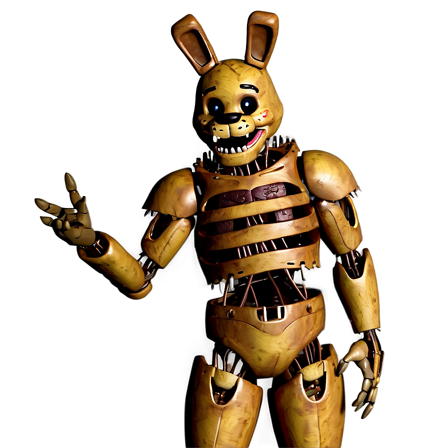 Horror Springtrap Pose Png 05252024 PNG image