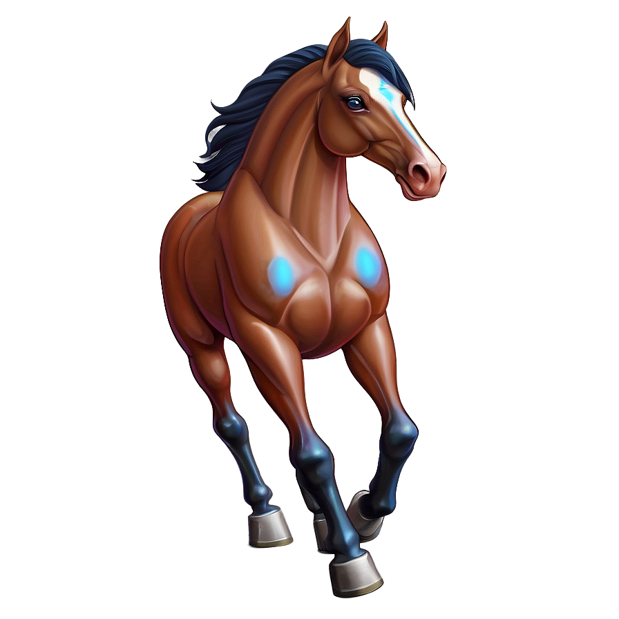 Horse Cartoon Outline Png 06212024 PNG image