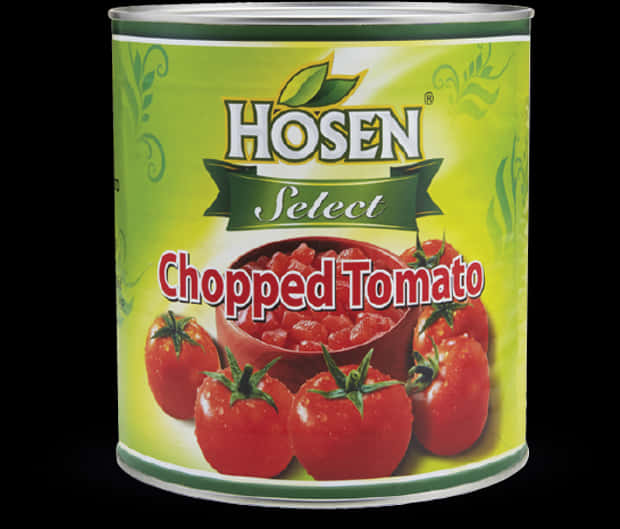 Hosen Select Chopped Tomato Can PNG image