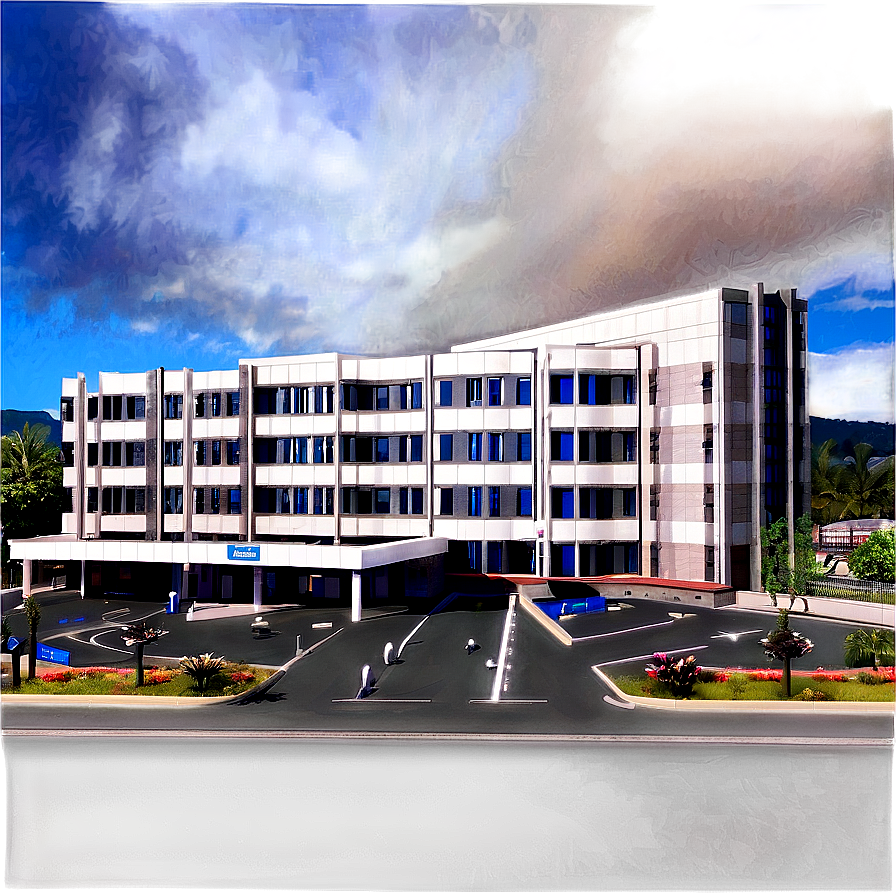 Hospital Exterior View Png Lbb45 PNG image