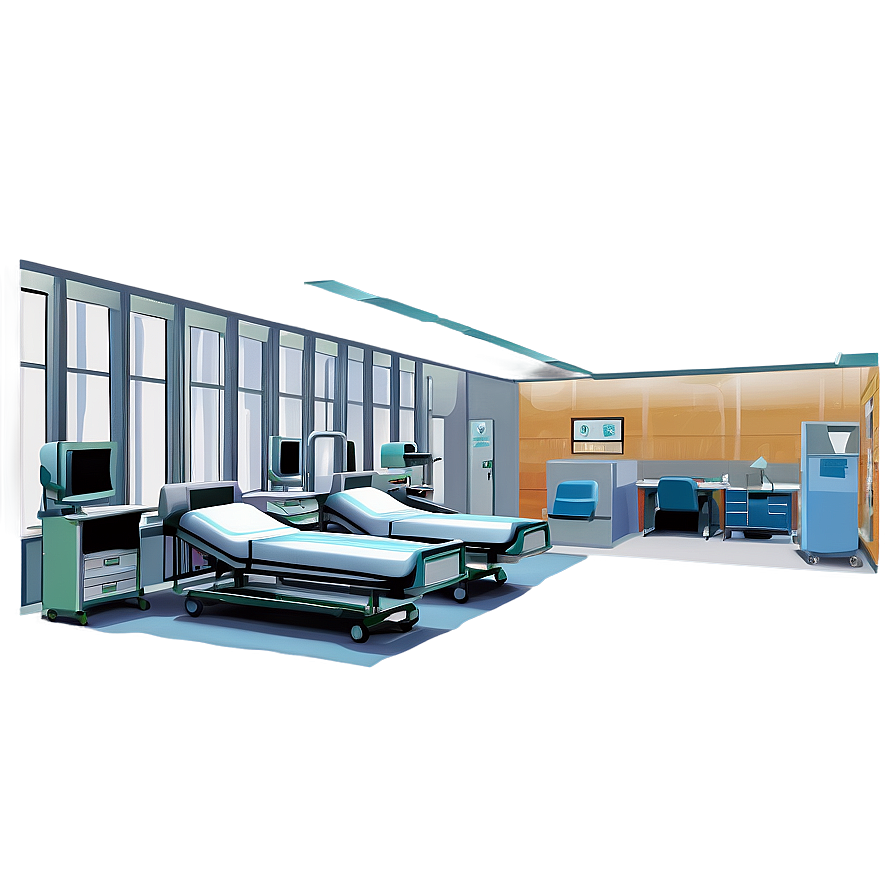 Hospital Patient Room Png Fmp83 PNG image