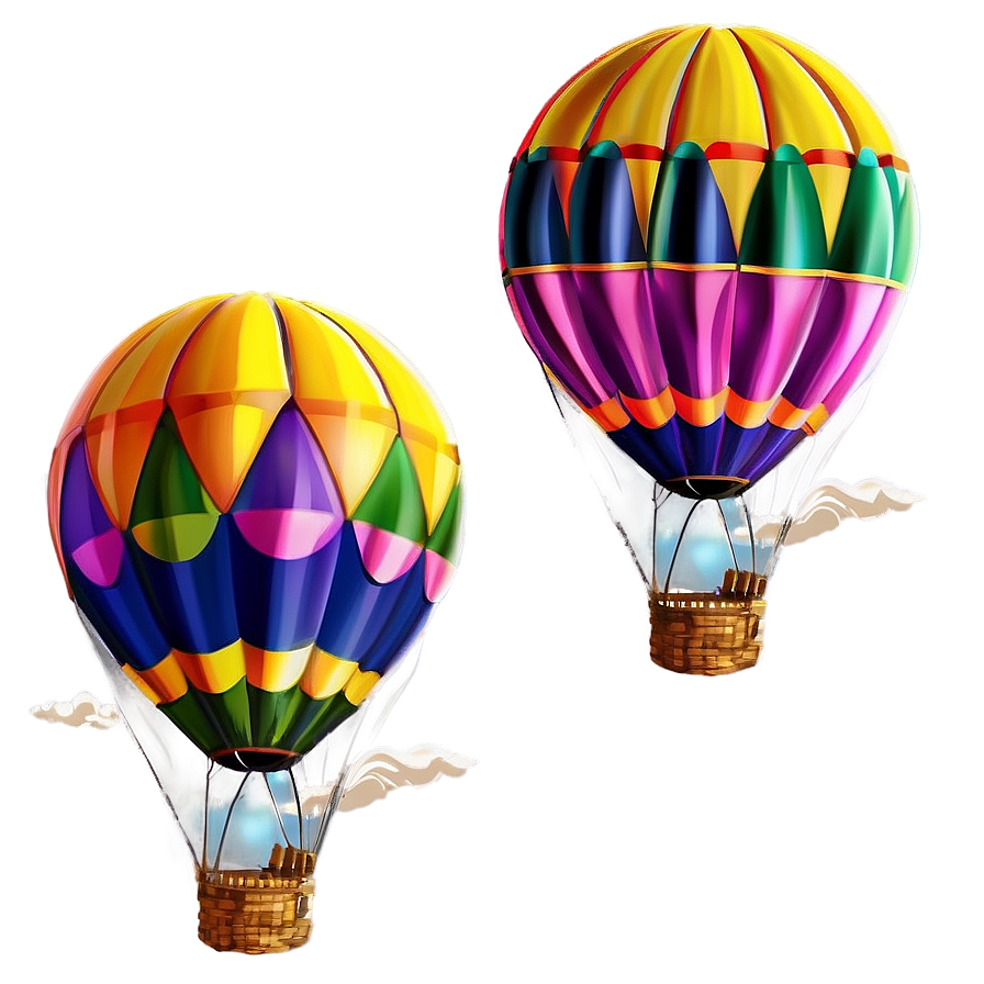 Hot Air Balloons Png 05042024 PNG image