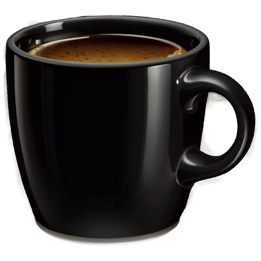 Hot Black Coffee Mug Png Mvw PNG image