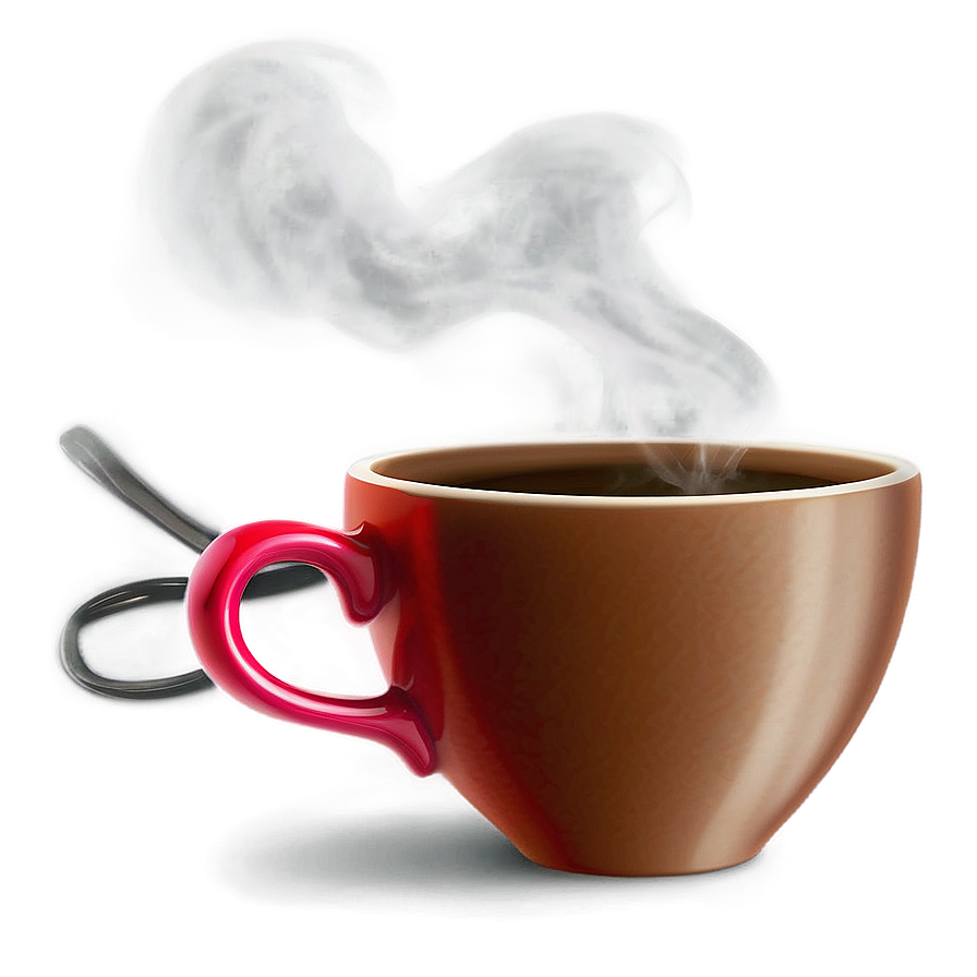 Hot Cup Coffee Smoke Png Uer PNG image