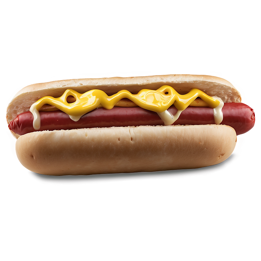 Hot Dog With Cheese Sauce Png 93 PNG image