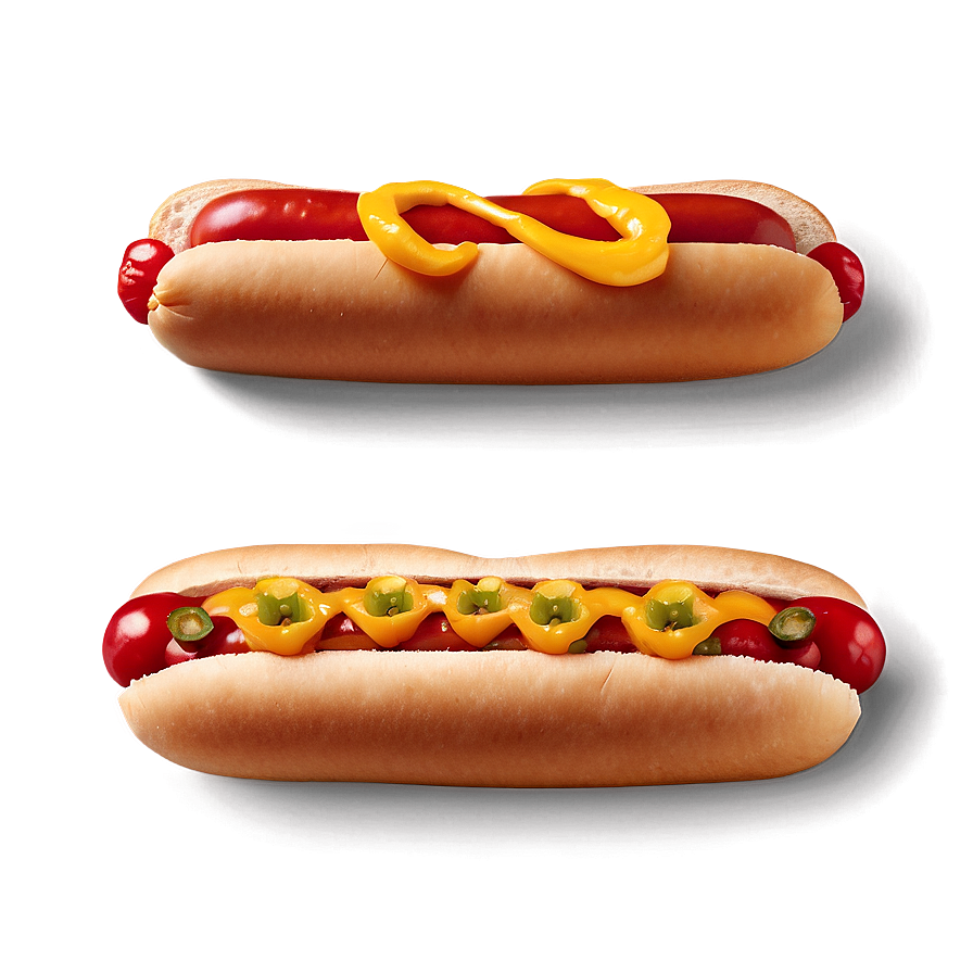 Hot Dog With Peppers Png Eha61 PNG image