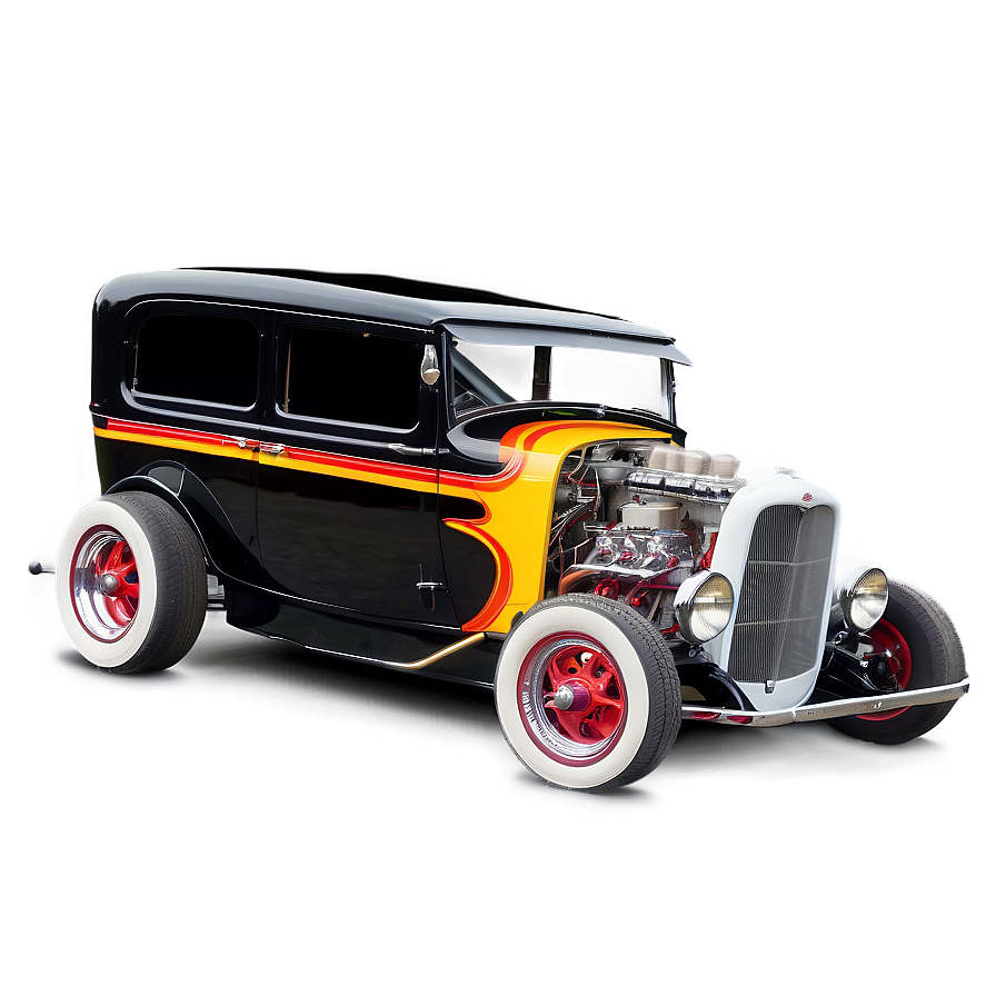 Hot Rod Racing Stripes Png Xua PNG image