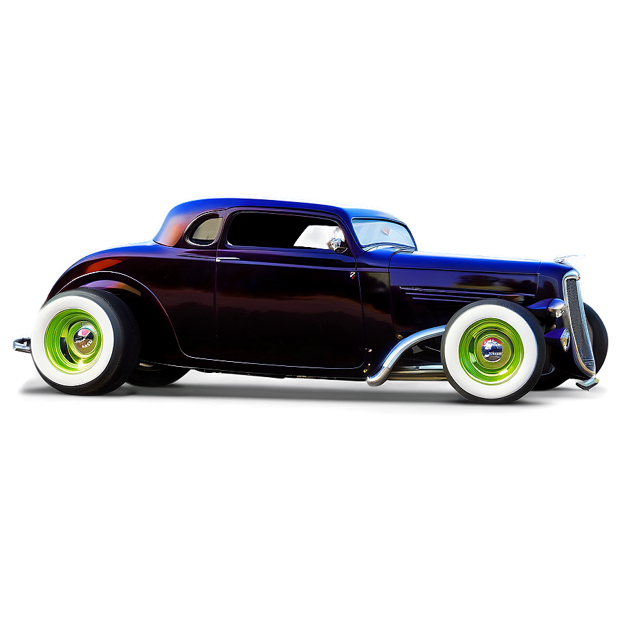 Hot Rod Tailfin Silhouette Png Xcg PNG image