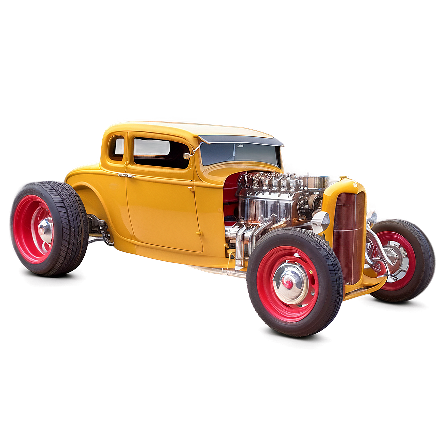 Hot Rod With Blower Png 06252024 PNG image