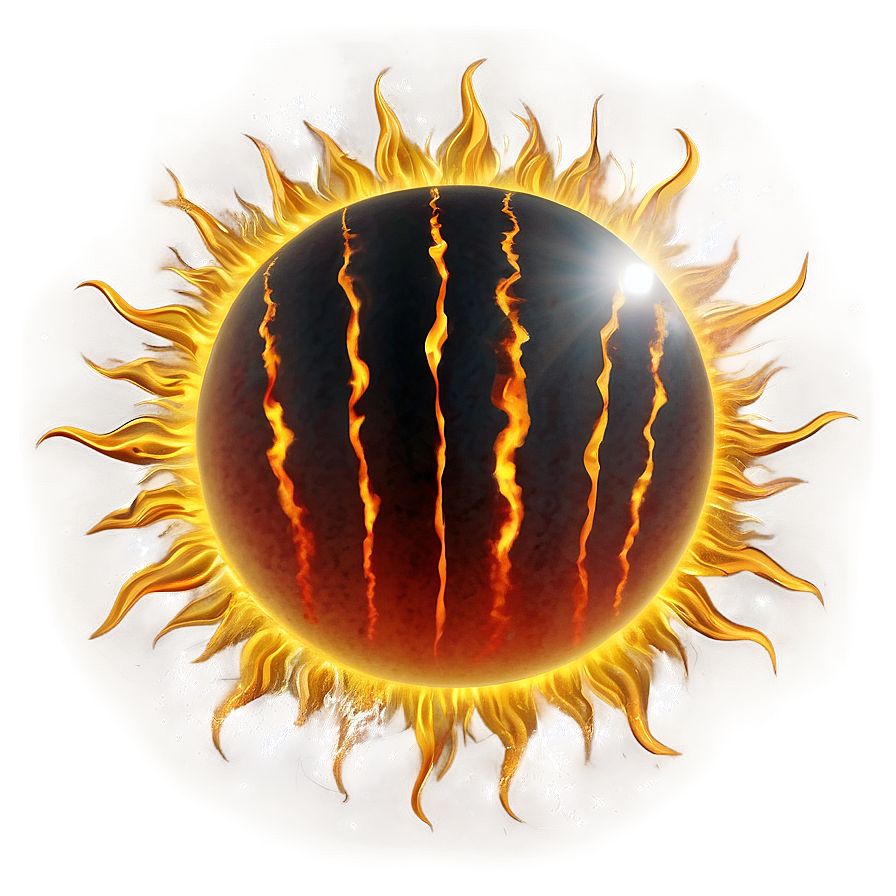 Hot Sun Transparent Png 05252024 PNG image