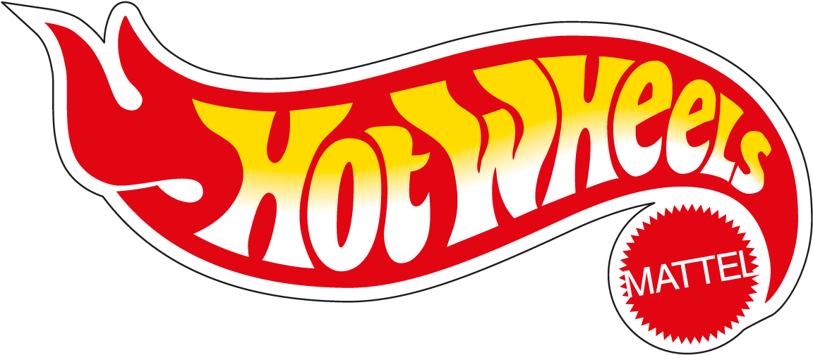 Hot Wheels Logo Flame Design PNG image
