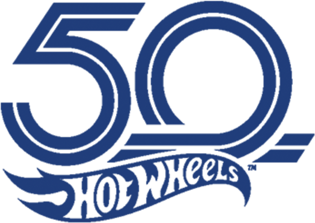 Hot Wheels50th Anniversary Logo PNG image