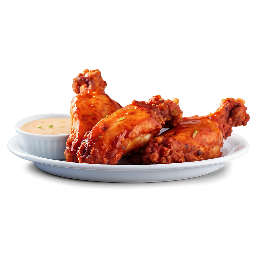 Hot Wings Platter Png Liq PNG image