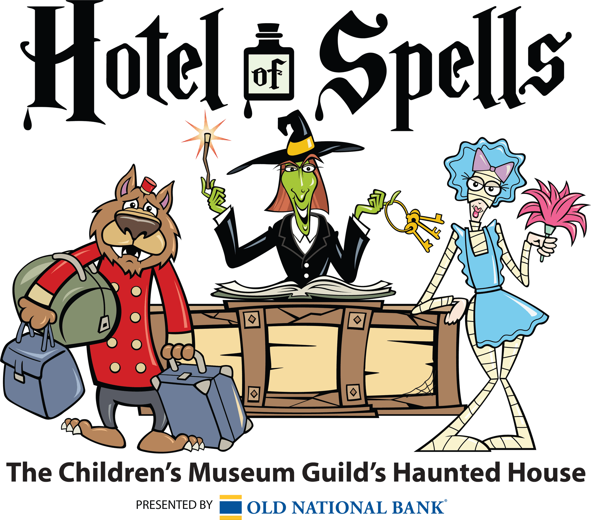 Hotelof Spells Haunted House Promotion PNG image