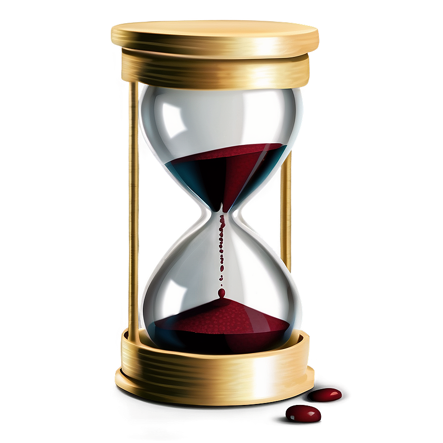 Hourglass Breaking Time Png Cfh PNG image