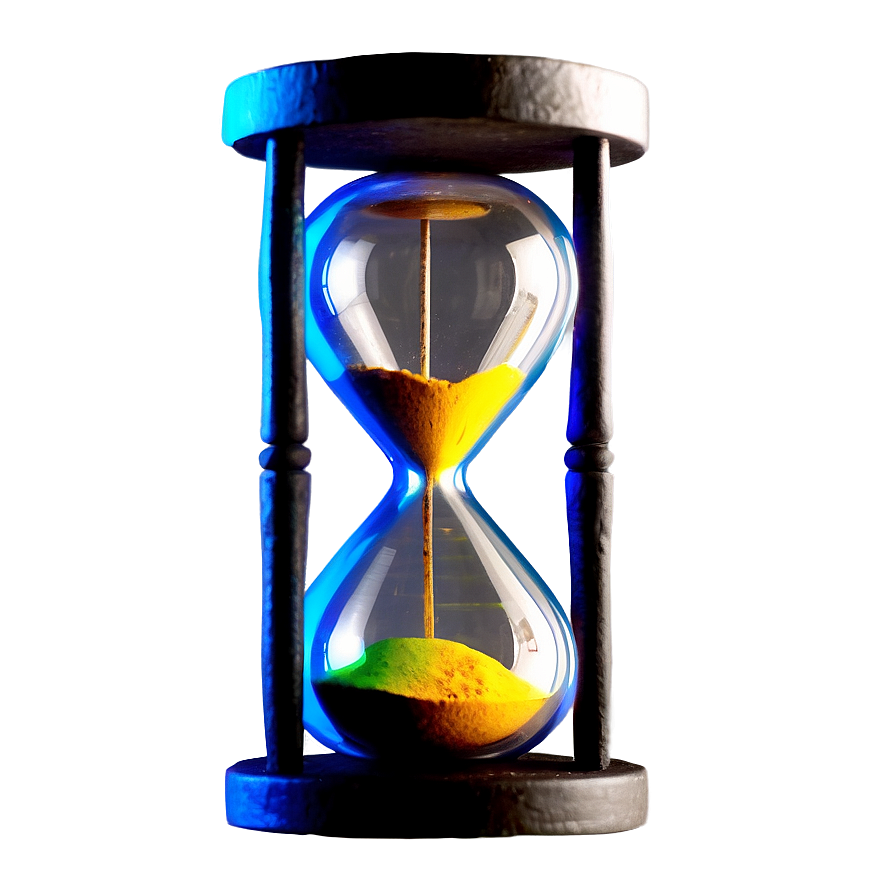 Hourglass In Dark Background Png Tvo84 PNG image