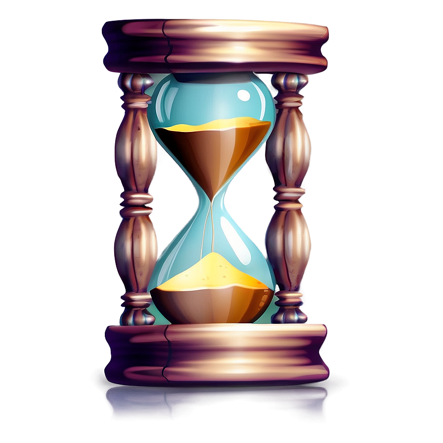 Hourglass Timepiece Png 05232024 PNG image