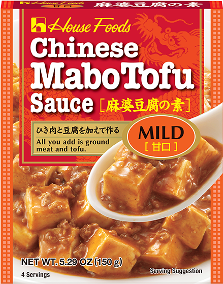 House Foods Chinese Mabo Tofu Sauce Packet PNG image
