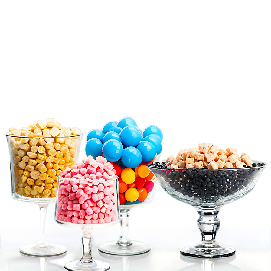 House Party Candy Buffet Png 06262024 PNG image