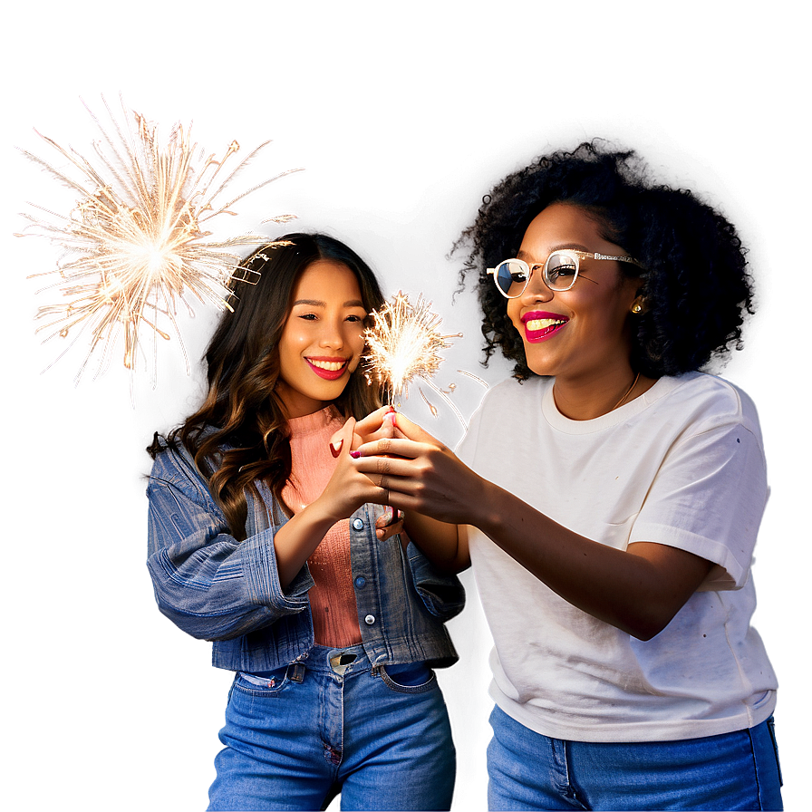 House Party Sparklers Moment Png Hvt3 PNG image