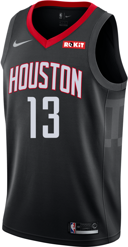 Houston Rockets Number13 Jersey PNG image