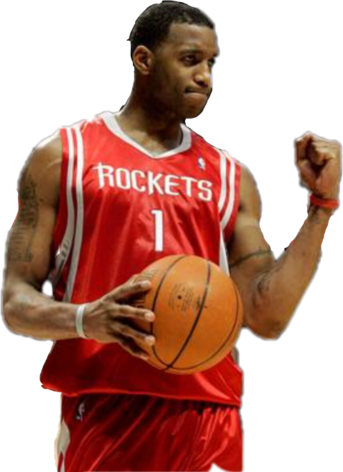 Houston Rockets Player Posing With Basketball PNG image